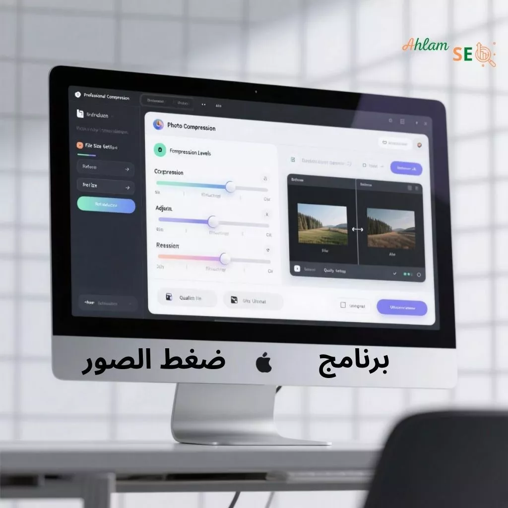 ضغط الصور بدون برامج